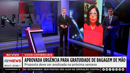 Câmara aprova urgência do PL que proíbe cobrança por bagagem de mão