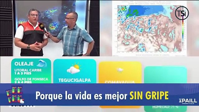 Cenaos pronostica en qué zonas habrá lluvias y efectos de masa de aire frío este miércoles