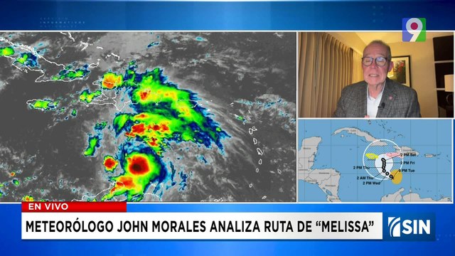 Meteorólogo analiza la ruta de tormenta Melissa | Emisión Estelar SIN con Alicia Ortega