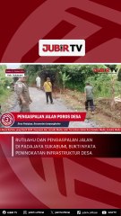 Rutilahu dan Pengaspalan Jalan di Padajaya Sukabumi, Bukti Nyata Peningkatan Infrastruktur Desa
