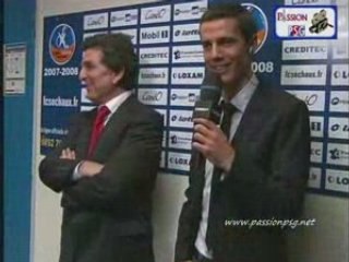 Sochaux - PSG - Réaction apres Match foot - Ligue 1