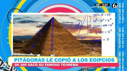 Pitágoras ¿le copió a los egipcios?