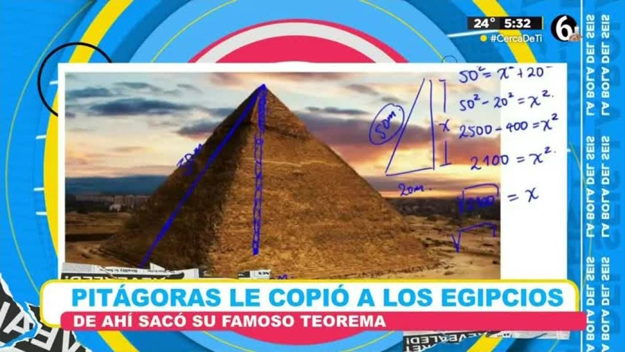 Pitágoras ¿le copió a los egipcios?