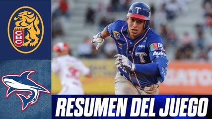 Resumen del juego Leones del Caracas vs Tiburones de La Guaira | 21 de octubre de 2025