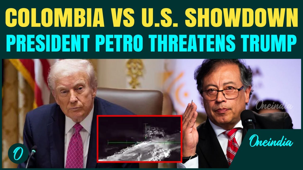 Colombian President’s SHOCKING DEATH THREAT to Trump | U.S-Colombia Feud over Drug cartels EXPLODES