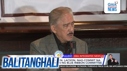 Senate Pres. Sotto - Sen. Lacson, nag-commit na magbabalik Chairman ng Blue Ribbon Committee | Balitanghali