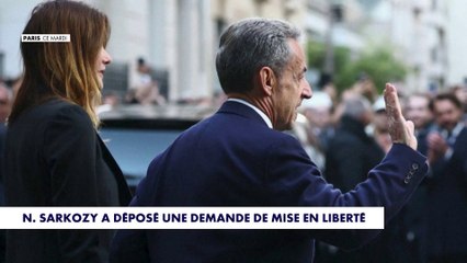 Nicolas Sarkozy a déposé une demande de mise en liberté