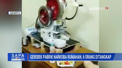 Pabrik Narkoba Jenis Pil Ekstasi di Kedoya Utara Terbongkar, Polisi Ciduk Enam Tersangka!