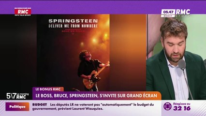 Le bonus RMC : Le boss, Bruce, Springsteen, s'invite sur grand écran - 22/10