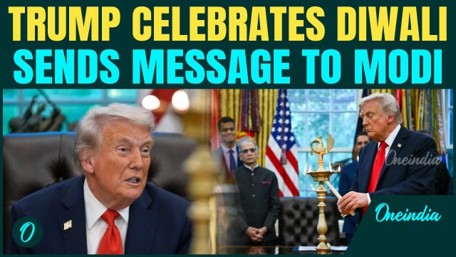 'I love India, spoke to Modi': Trump joins Indian-Americans for Diwali, talks Trade, Pakistan & More