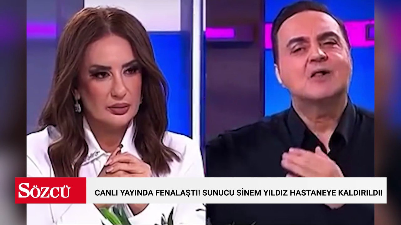 Canlı yayında fenalaştı! Sunucu Sinem Yıldız hastaneye kaldırıldı!