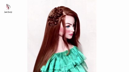 simple hairstyle|easy hairstyle|bride hair|ladies hair style for wedding|new hairstyle|hairstyle|Laibah Hairstyle   Your Queries.  Simple hairstyle, easy hairstyle, bride hair, simple hair, easy easy hairstyle, easy hair do, hair do, simple haircut style