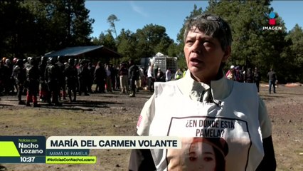 Madres buscadoras inician jornada en el Ajusco dos horas después de lo acordado