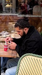 She reacted very quickly 😳