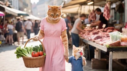 Papa Cat Works Tirelessly to Support Family – All His Hard Work Makes His Kittens’ Smiles Worth It!