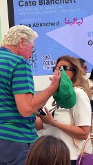 النجمة العالمية كيت بلانشيت فى جلسة حوارية بمهرجان الجونة