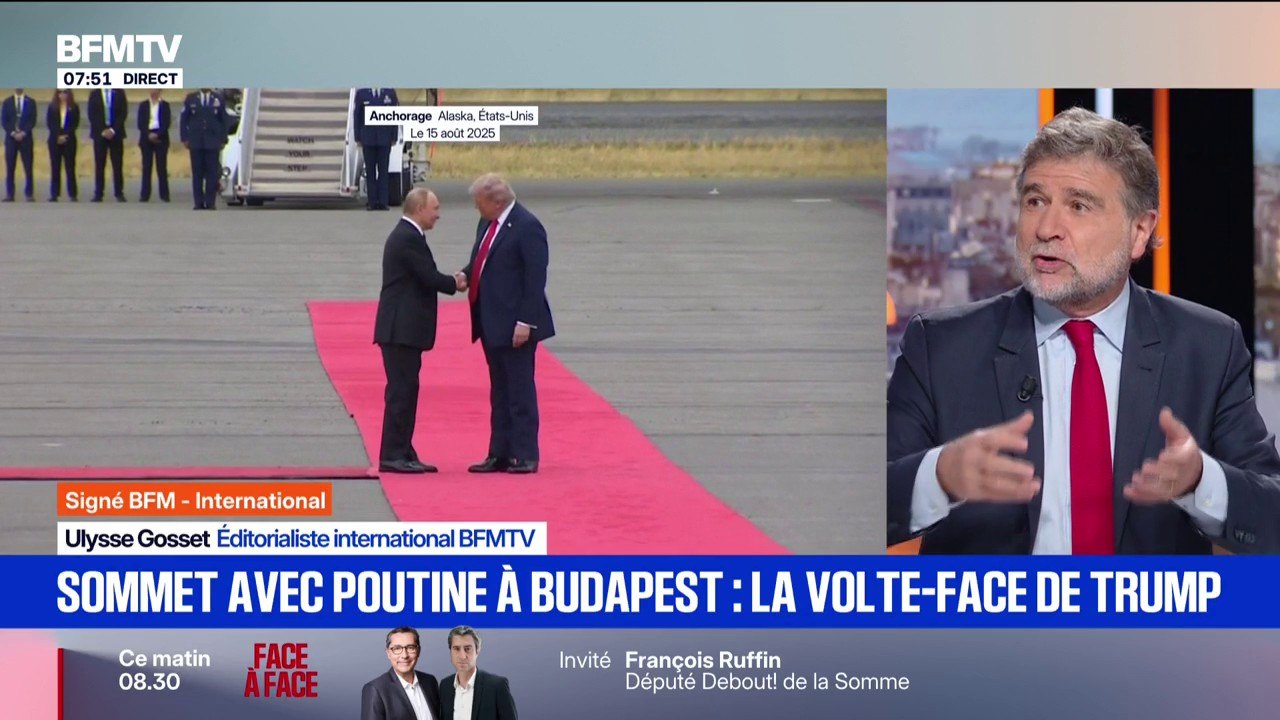 SIGNÉ BFM - La volte-face de Donald Trump sur son sommet avec Vladimir Poutine