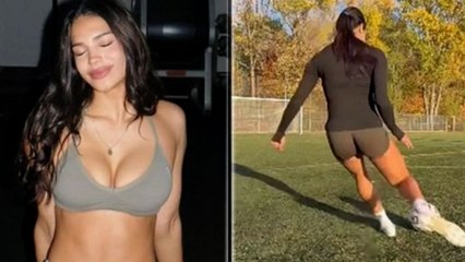 Las habilidades virales de Kiana Dufour, la bautizada Reina del fútbol