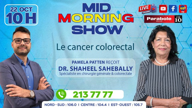 MID MORNING SHOW: Pamela Patten reçoit Dr. Shaheel