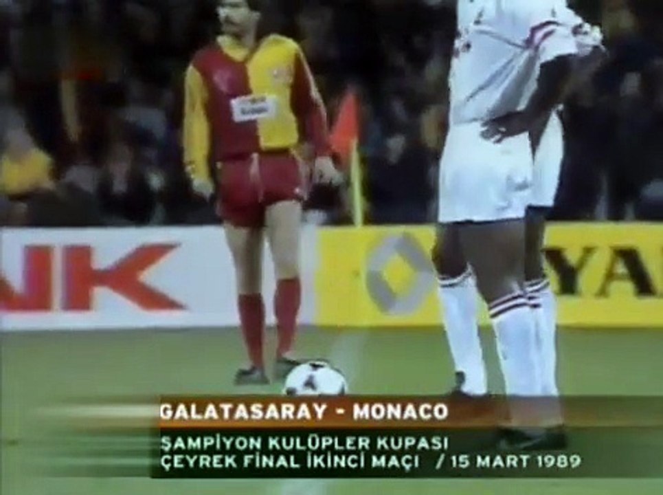 Galatasaray SK vs. AS Monaco 1988-1989