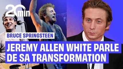 Jeremy Allen White raconte sa transformation en Bruce Springsteen