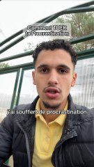 Ta procrastination ne mourra jamais d’elle-même, c’est à toi de faire le travail🏆