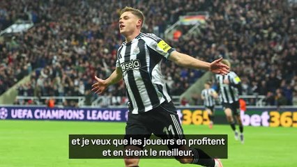 Newcastle - Howe : "La Premier League est désormais prioritaire"