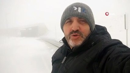 Bu bembeyaz görüntüler Sibirya'dan ya da Kanada'dan değil Türkiye'den!