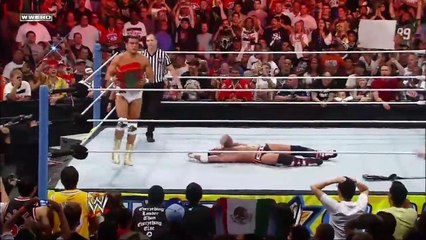 Alberto Del Rio cashes in his Money in the Bank briefcase at SummerSlam 2011