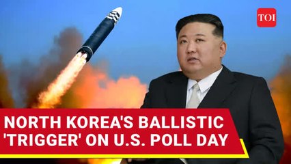 Poll Day 'Provocation' For U.S. | North Korea Fires 'Ballistic Missiles Toward Sea Near...'