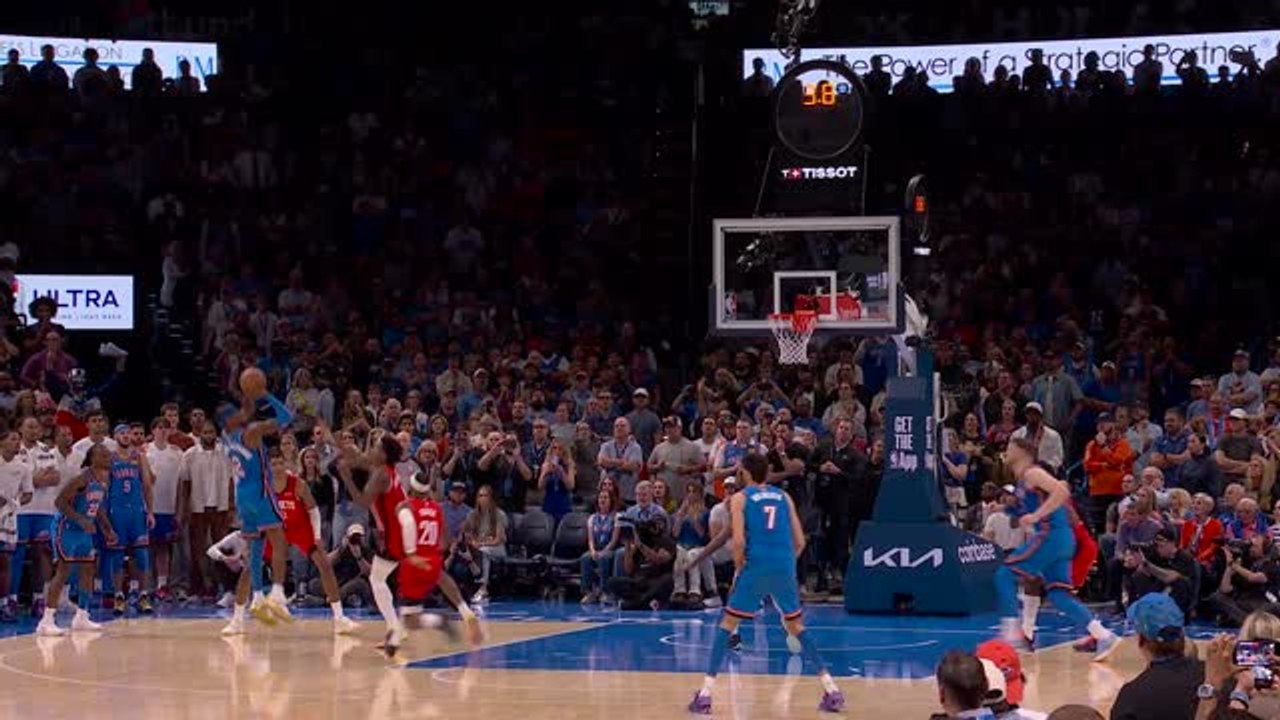 SGA hits pull-up jumper to take game into overtime