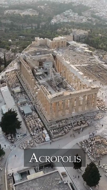 Acropolis - The History of a Greek Parthenon #shorts