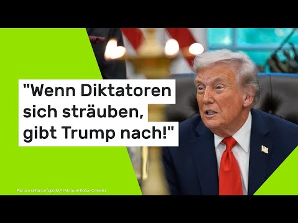 'Wenn Diktatoren sich sträuben, gibt Trump nach!' Spott über geplatztes Treffen mit Putin