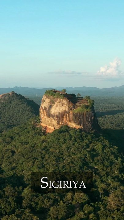 Discovering Sigiriya_ The Ancient Rock Fortress of Sri Lanka #shorts