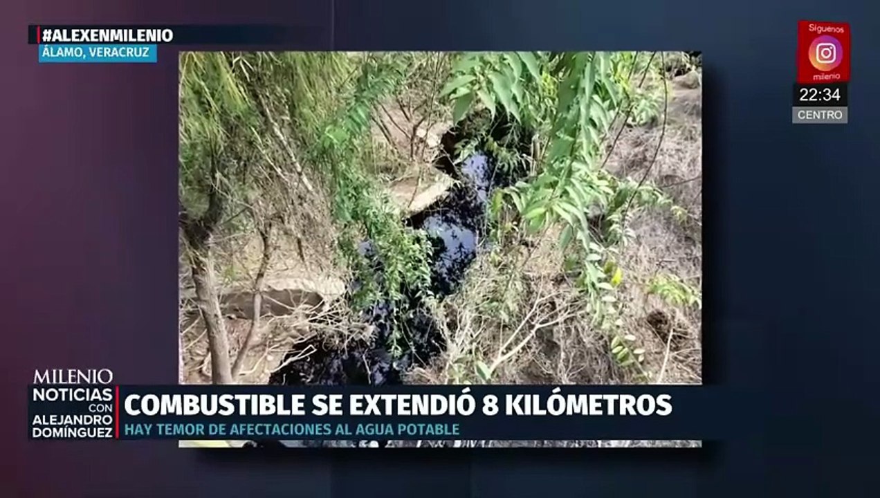 Álamo Veracruz enfrenta lluvias e incidente ambiental por fuga de Pemex