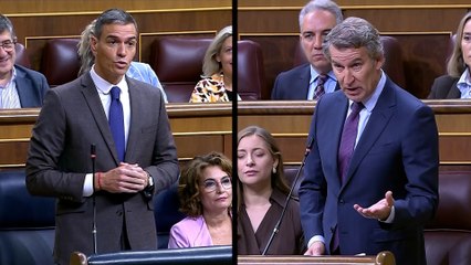 Feijóo afea el lapsus de Yolanda y el "Gobierno de corrupción" y Sánchez insinúa que es un inculto