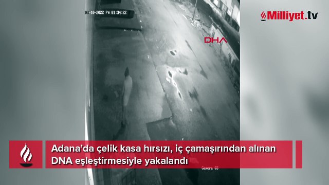 Çelik kasayı çalan hırsız iç çamaşırından tespit edildi! DNA sonucuyla yakayı ele verdi
