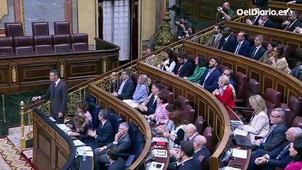 Sánchez reprocha a Feijóo lo de los nueve millones paralizados por Mazón