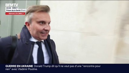 L'avocat de Nicolas Sarkozy quitte la prison de la Santé après la première nuit de l'ancien président dans l'établissement