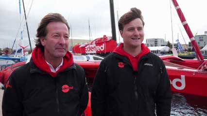 TRANSAT CAFÉ L'OR Le Havre Normandie 2025 - Interview avec Basile Bourgnon & Emmanuel Le Roch I IMOCA EDENRED 5