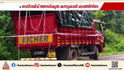 കർണാടകയിൽ അനധികൃത കന്നുകാലി കടത്തിനിടെ മലയാളി ലോറി ഡ്രൈവർക്ക് വെടിയേറ്റു