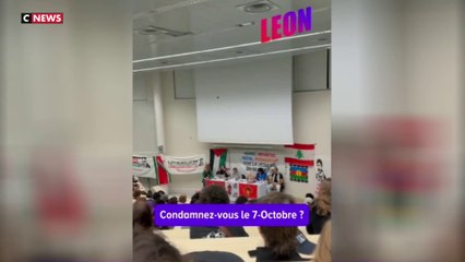 Paris : des propos pro-Hamas à l'université