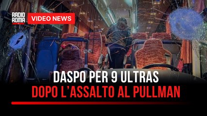 Daspo per 9 ultras dopo l’assalto al pullman