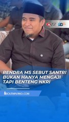 HARI SANTRI NASIONAL, RENDRA MS DPRD KOTA MALANG: SANTRI BUKAN HANYA MENGAJI TAPI BENTENG NKRI