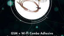 GSM + Wi-Fi Combo Adhesive Screwable Puck 80mm Antenna with RG178 (L-3Mtr) Cable + UFL Connector 18-20 Oct YT Short