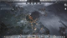 Die Ruhe vor dem Sturm: In Frostpunk 2 steuern wir die Wärme unserer Distrikte, bevor das Unwetter kommt.
