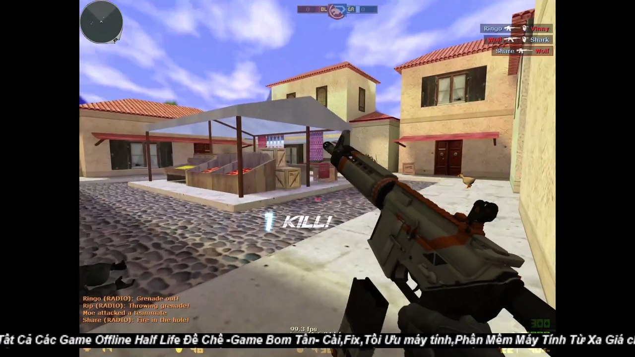 Tải Game Half-Life 1.6 CrossFire | Download Half Life Đột Kích Offline | Chế Độ Zombie + Map Italy Cực Hot