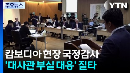 캄보디아서 현장 국정감사...'대사관 부실 대응' 질타 / YTN
