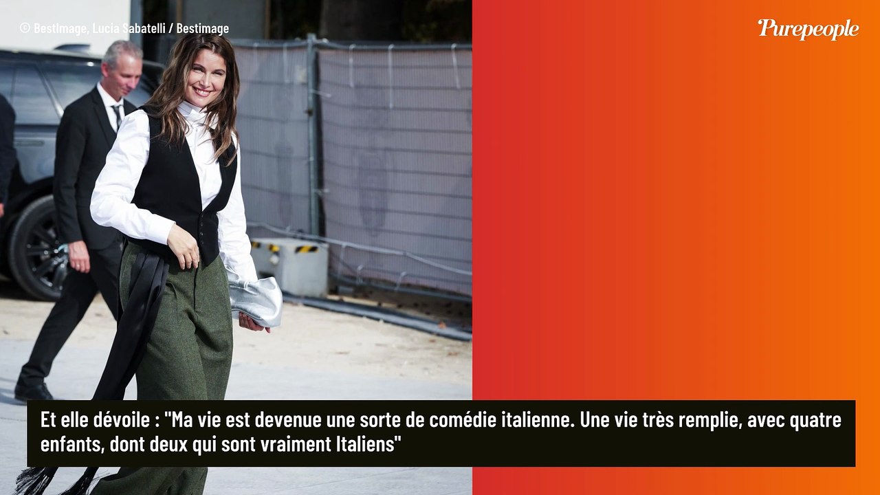 "Une vie très remplie" : Laetitia Casta évoque ses "quatre enfants dont deux qui sont vraiment Italiens"