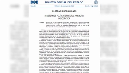 El Gobierno declara Lugar de Memoria Democrática la Real Casa de Correos